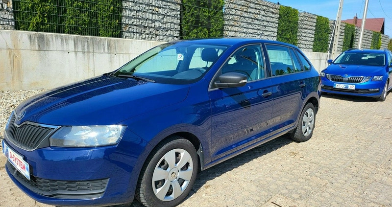 Skoda RAPID cena 27874 przebieg: 170000, rok produkcji 2018 z Olesno małe 79